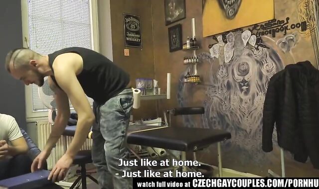 fleshy Hook-up For money In A Tat Studio