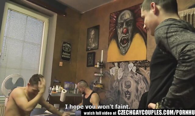 fleshy Hook-up For money In A Tat Studio