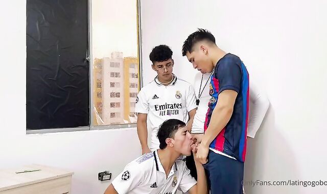 Mexican Gogoboys Soccer Match