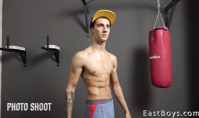 EastBoys.com:voyeur Too uber-cute heterosexual fellow heads for firm nailining