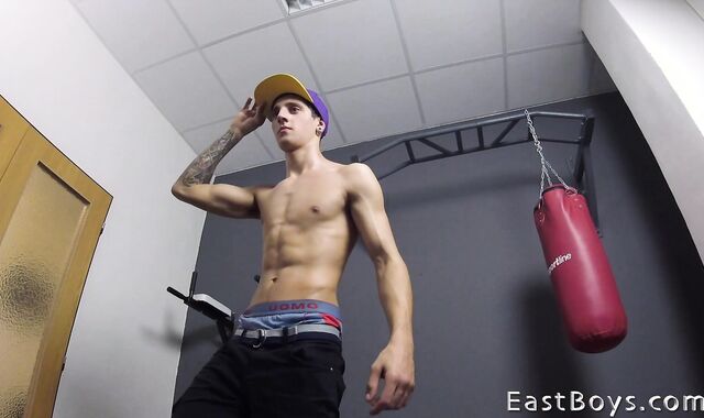 EastBoys.com:voyeur Too uber-cute heterosexual fellow heads for firm nailining