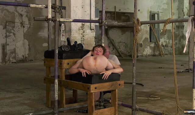 Limited youngster homo Alex Fake rectal humped With faux-cocks By taskmaster