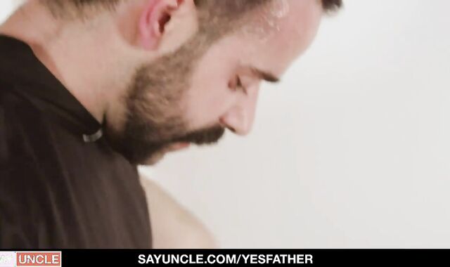 Dad Hunk Torres Needs To Give A Catholic twunk A Discipline Lesson