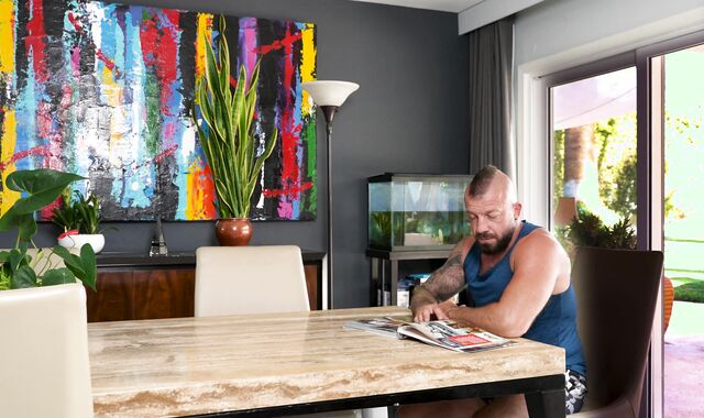 Fetish Power:spycam Trussed Up and Flagellated Joy