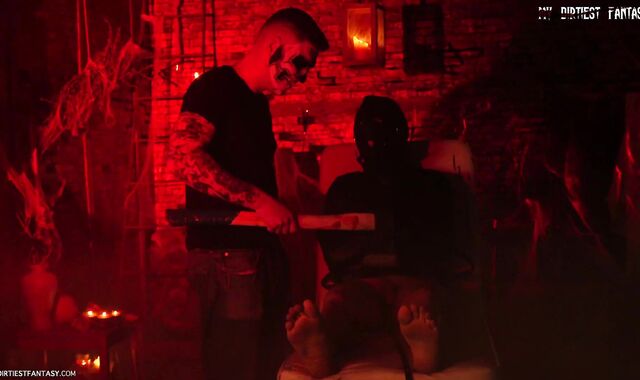 Halloween Cropping Fulfills Tormentor and Slave's Wish