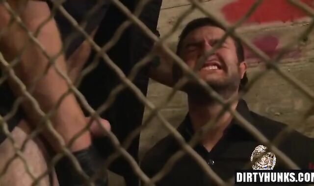 hard-core homosexual Cops With enchanting Muscles Loves Supremacy With Facial cumshot And tight ass-fuck screwing