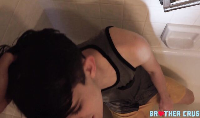 Step-brother Kick spycam-voyeur Nerdy Dante Drackis longing great romping