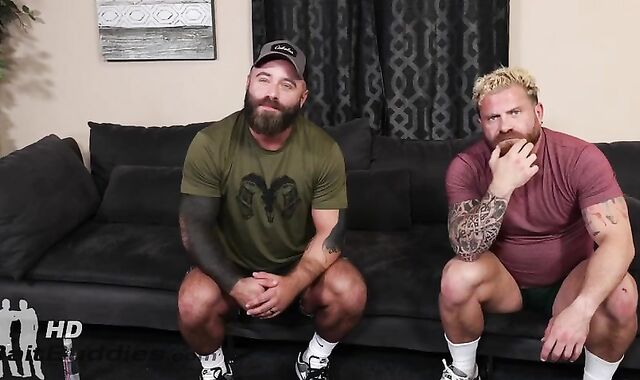 2 Beefy Hunk Daddies Having The greatest plumb Of Their Life!