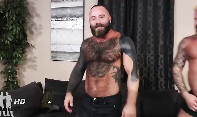 2 Beefy Hunk Daddies Having The greatest plumb Of Their Life!