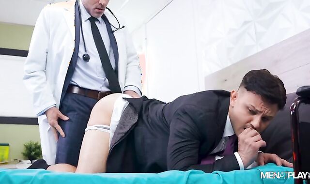 Taking naked Advantage Of My Patient's crevice voyeur!