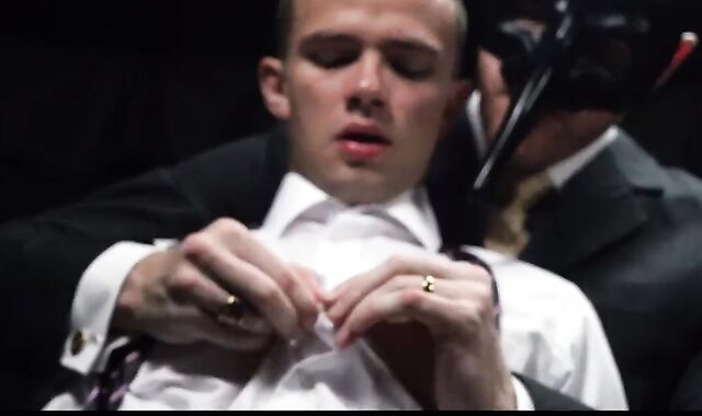 MB-Suspended Priest Barebacks unrepining Bottom In Secret Fuck-a-thon Ritual