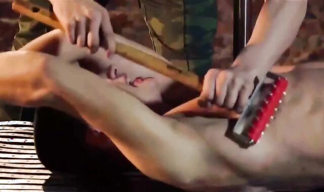 Defined bear rushes stiff sticking