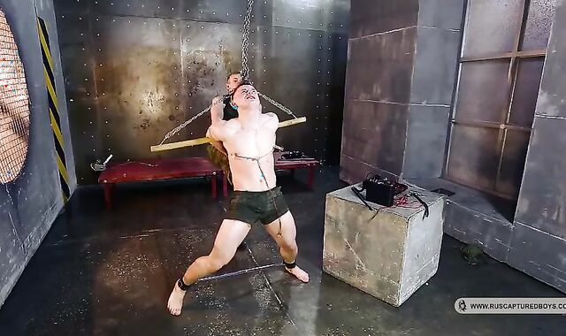 Military Interrogation Leash masochism