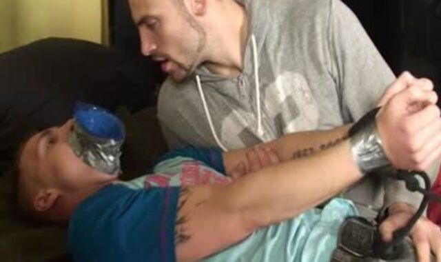 This Gangster cant Fight back The Urge To Have fun