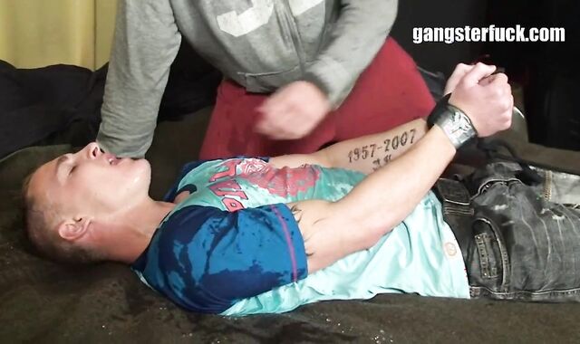 This Gangster cant Fight back The Urge To Have fun