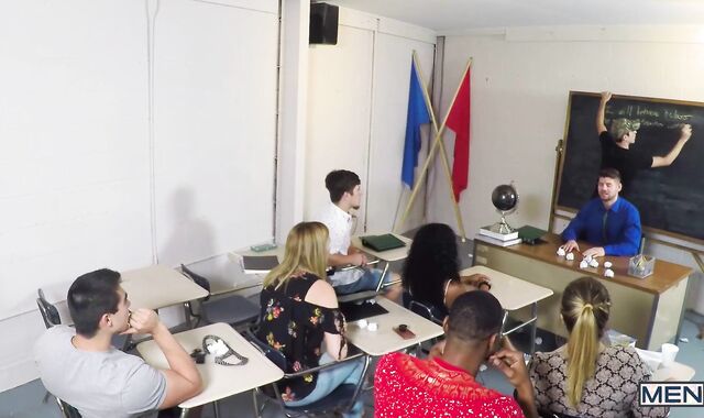 Dicktention voyeur-voyeur Xavier Ryan and Connor Halstead assfuck penetrate