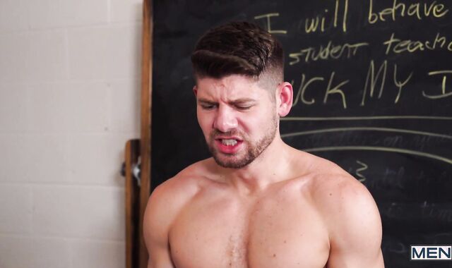 Dicktention voyeur-voyeur Xavier Ryan and Connor Halstead assfuck penetrate