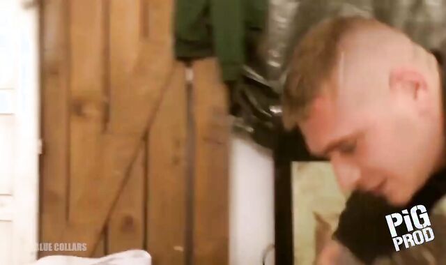 Blue Collars W authoritative Aaron voyeur&voyeur AJ Alexander