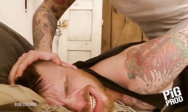 Blue Collars W authoritative Aaron voyeur&voyeur AJ Alexander