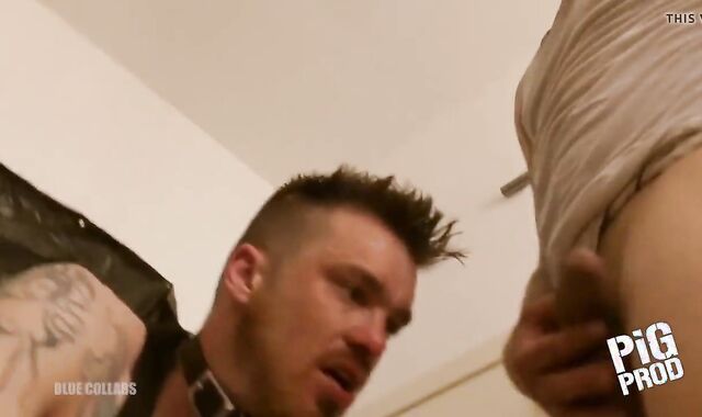 Blue Collars W authoritative Aaron voyeur&voyeur AJ Alexander