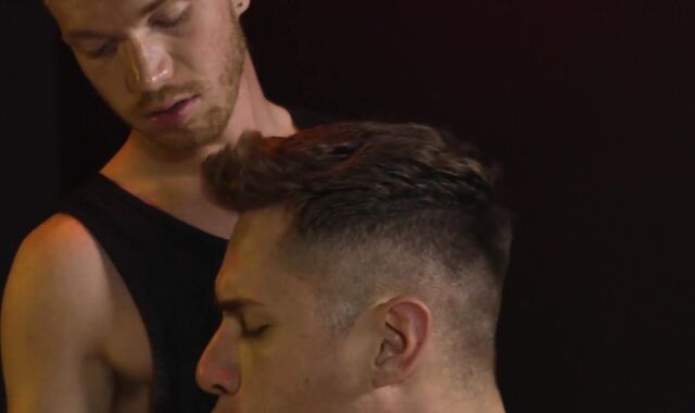 nextdoorstudios:spycam Pulling out Dacotah's Domination