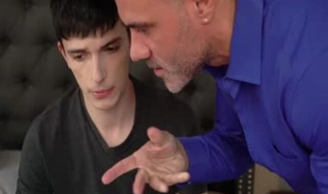 Sans a condom fine romping with youthful fag