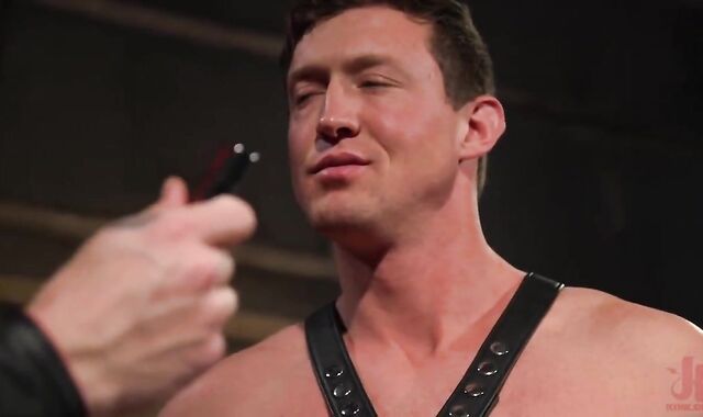 Muscle man acquires Handled Like A Fuck-fest villein