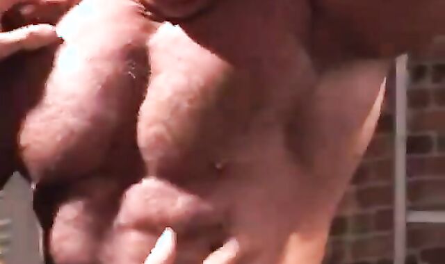 Muscle god Tom Katt adore sesh