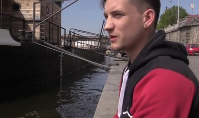 Czech Hunter:voyeur From Despair to Rapture by Vltava Sea