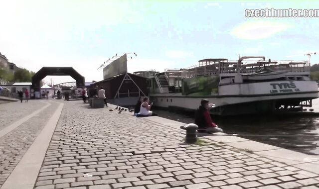 Czech Hunter:voyeur From Despair to Rapture by Vltava Sea