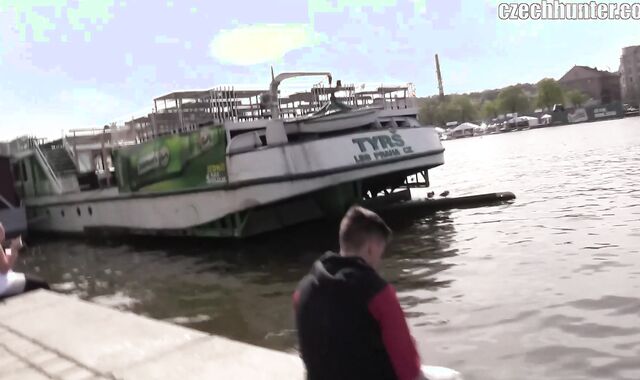 Czech Hunter:voyeur From Despair to Rapture by Vltava Sea