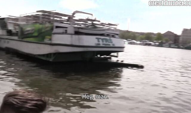 Czech Hunter:voyeur From Despair to Rapture by Vltava Sea