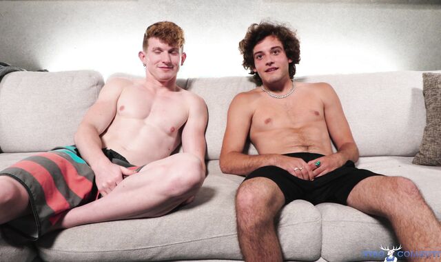 Stag Shared:voyeur Tatted Lads Get Tattooed with Jizm