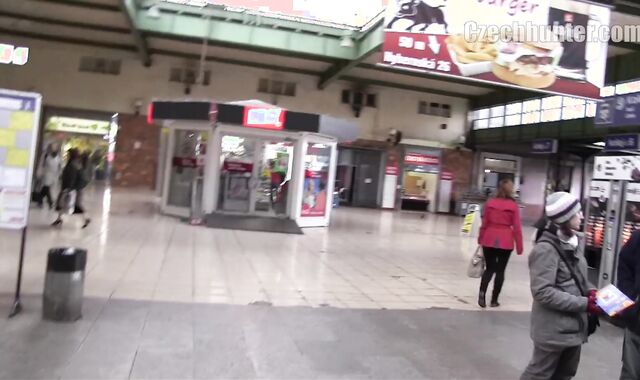 Czech Hunter:voyeur Using a voyeur'College Project'voyeur to Tempt