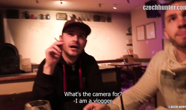 Czech Hunter:voyeur Degustating Barred Fruits at the Local Pub
