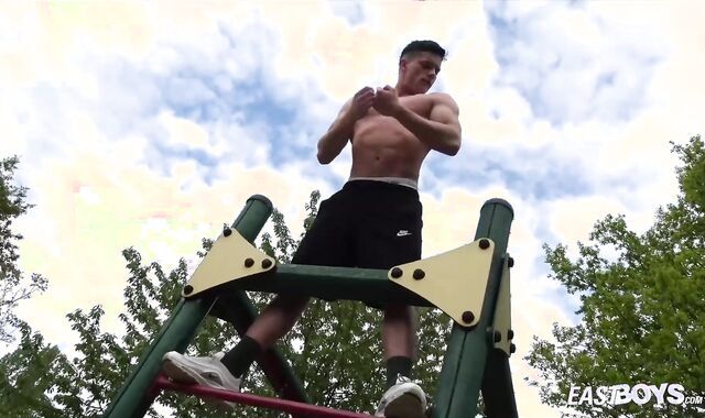 East Folks spycam-voyeur Defined hetero stud fantasies for gonzo fuck-a-thon