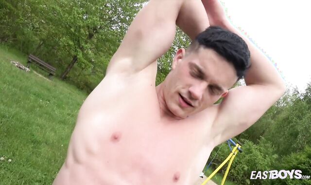 East Folks spycam-voyeur Defined hetero stud fantasies for gonzo fuck-a-thon