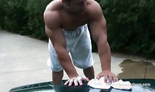 Spoken Muscle sir Washes Van