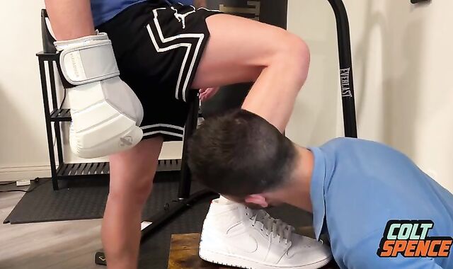 Boxer Colt Spence Hooligans Towel twink Nick Charms And Makes Him Adore Soles UTTER EPISODE