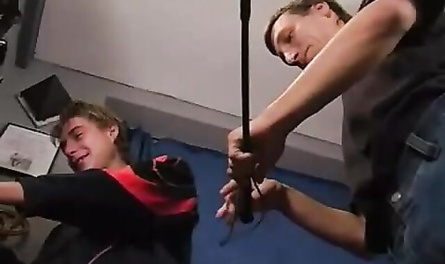 exhilarated twink Smacks Him So Rigid