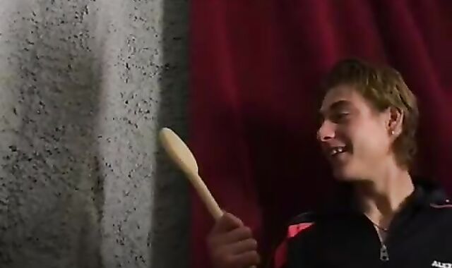 exhilarated twink Smacks Him So Rigid