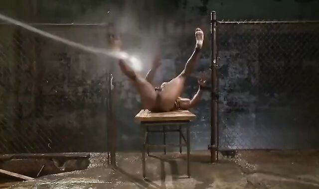 Beefy black enjoys dominance poking