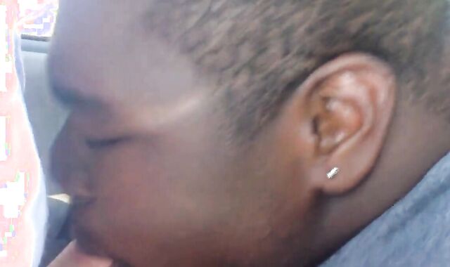 Chubby Gay Interracial Blowjob in Public 3