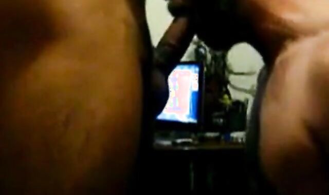 Hairy Bear Daddy Sucks Amateur Cock