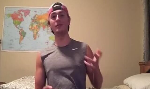 gay-for-pay barely legal age teenage Masyn Thorne Inwards During Quarantine Wanks His ramrod For Members