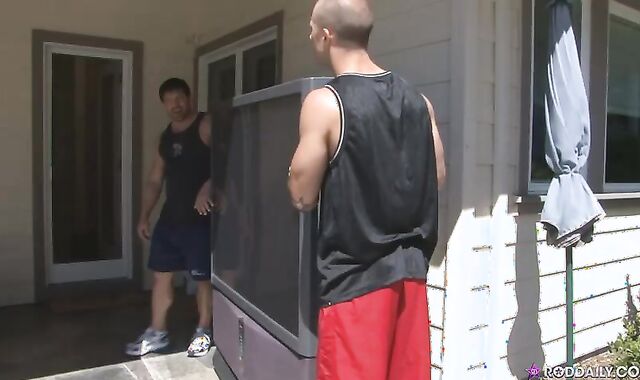 Manmeat Daily:spycam Inches of Enjoyment:spycam Beefstick and Vince