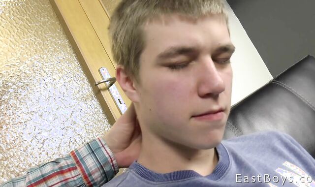 East Guys voyeur-voyeur Super-cute spycam&spycam furry Ivan pop-shot at the audition