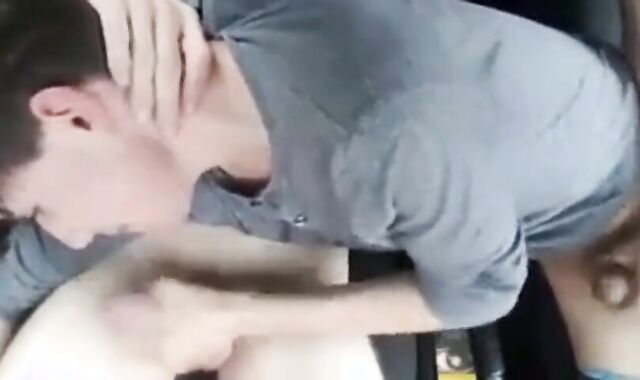 Big Cock Blowjob in the Car at a Public Park 2