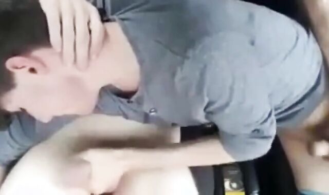 Big Cock Blowjob in the Car at a Public Park 2