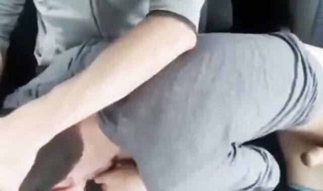 Big Cock Blowjob in the Car at a Public Park 2